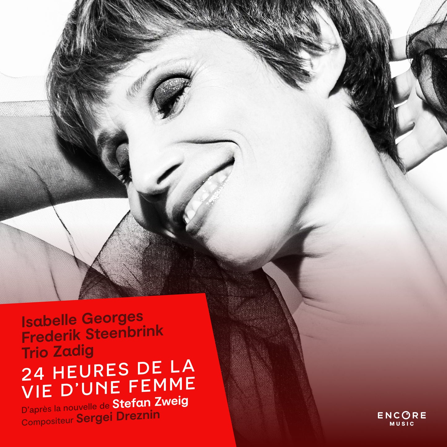 Isabelle Georges, Frederik Steenbrink, Trio Zadig - Vingt-quatre heures de la vie d’une femme - Album CD Digipack