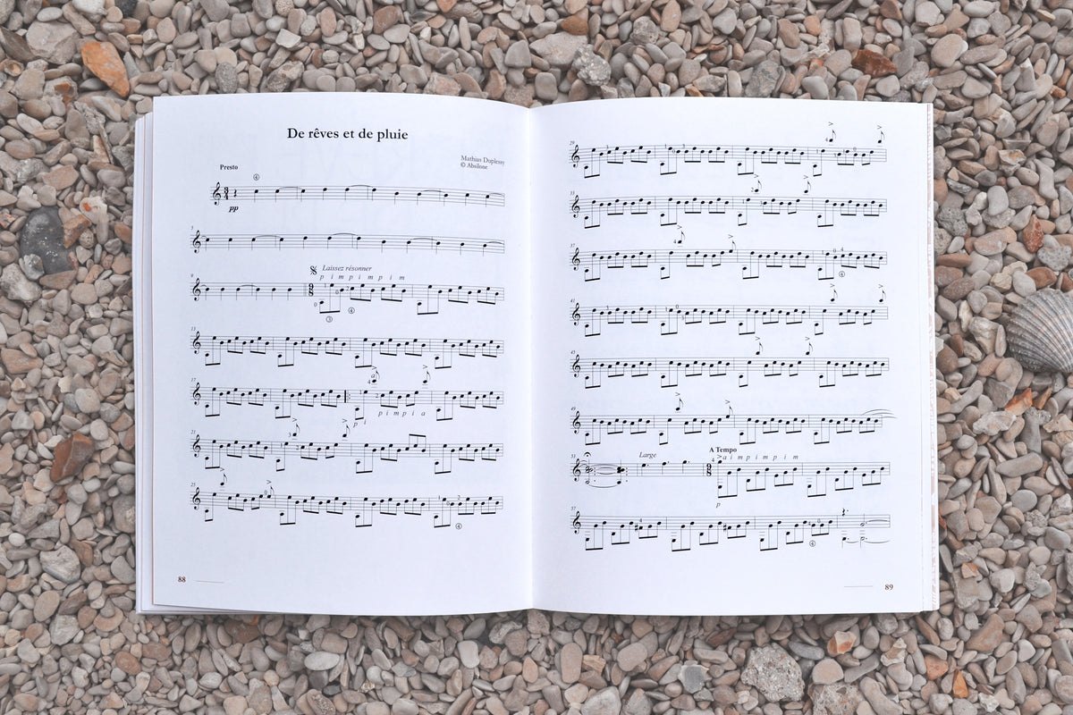 Mathias Duplessy - Songbook - Works for solo Guitar - Recueil de partitions - Oeuvres pour Guitare Seule