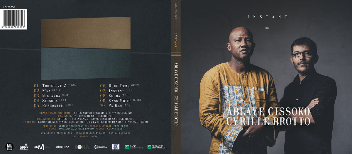 Instant - LP Album - Digipack edition - Ablaye Cissoko & Cyrille Brotto