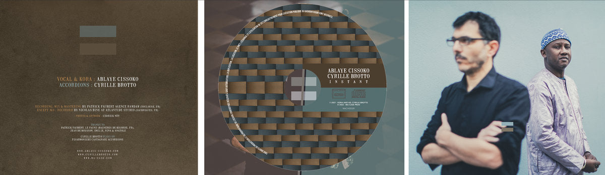 Instant - LP Album - Digipack edition - Ablaye Cissoko & Cyrille Brotto