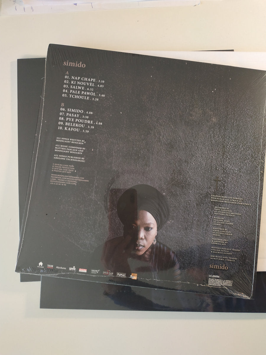 Simido LP album - Vinyl edition - Moonlight Benjamin